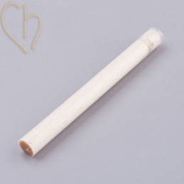 kwastje polyester 70mm gebroken wit