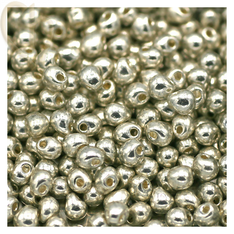 Drop beads Miyuki 3,4mm - DP-1051 Galvanized Silver