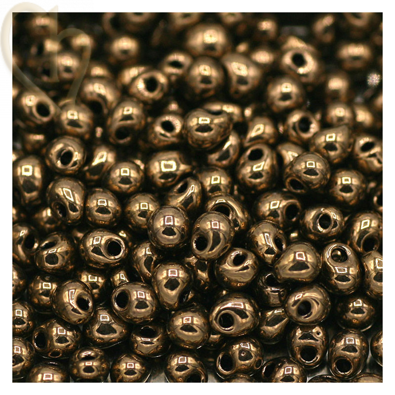 Drop gouttes perles Miyuki 3,4mm - DP-457 Bronze