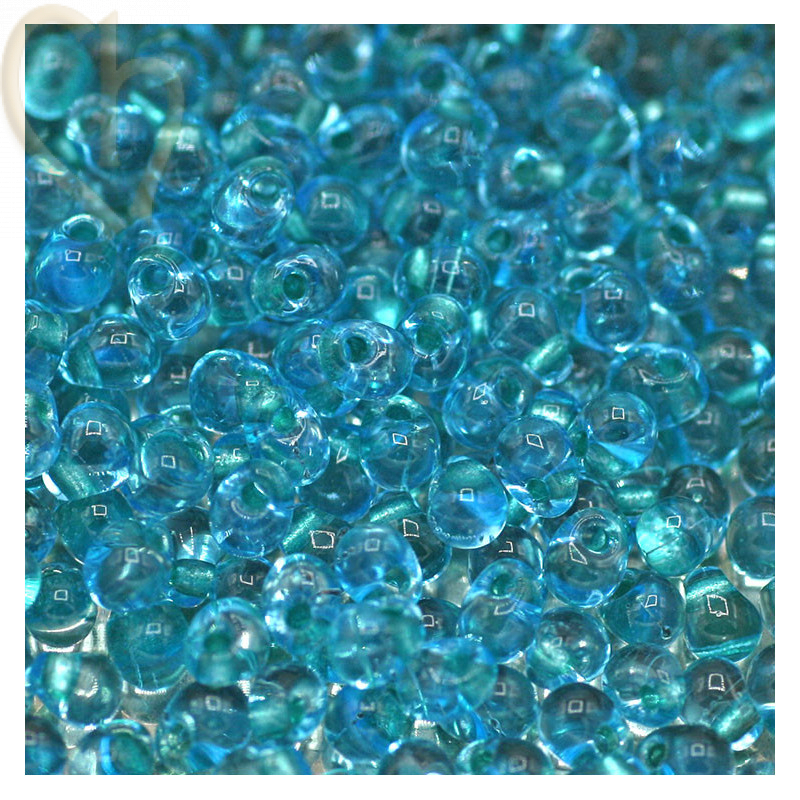 Drop beads Miyuki 3,4mm - DP-46 Turquoise Transp.