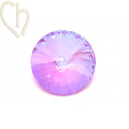 Rivoli 14mm 1122 Aurora Crystal - Lilac Delite