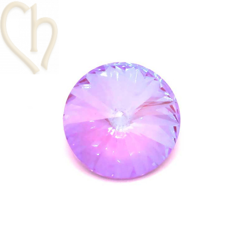 Rivoli 14mm 1122 Aurora Crystal - Lilac Delite