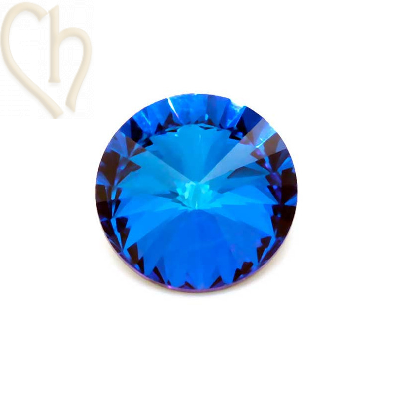 Rivoli 16mm 1122 Aurora Crystal - Bermuda Blue Rivoli 16mm 1122 Aurora Crystal - Bermuda Blue