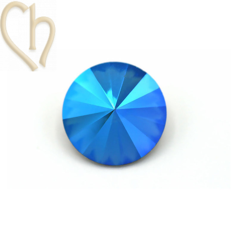 Rivoli 08mm 1122 Aurora Crystal - Sapphire Shimmer