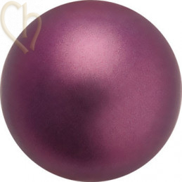 Preciosa 4mm LIGHT BURGUNDY Round Nacré Pearl Maxima