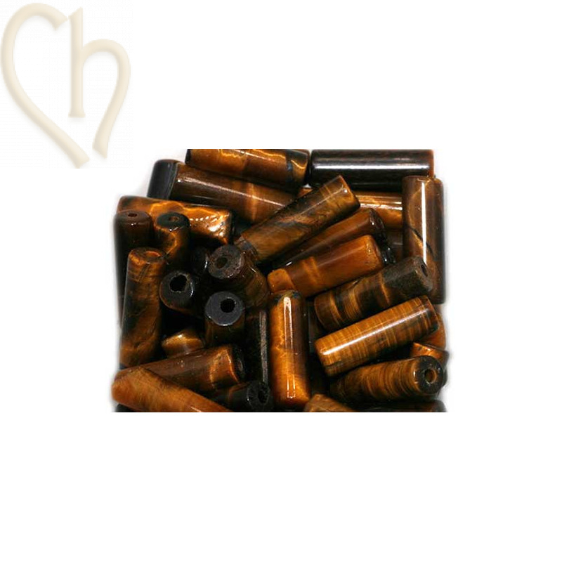 Cilinder natuursteen 13*4mm Tijgeroog