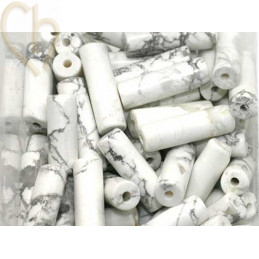 Tube 13*4mm natural stone -...