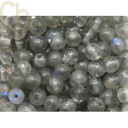 Gemstone round 4mm - Labradorite