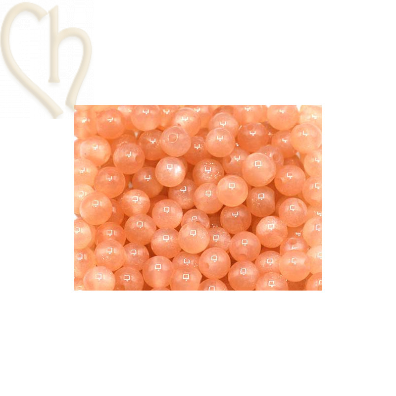 Gemstone round 4mm - sunstone