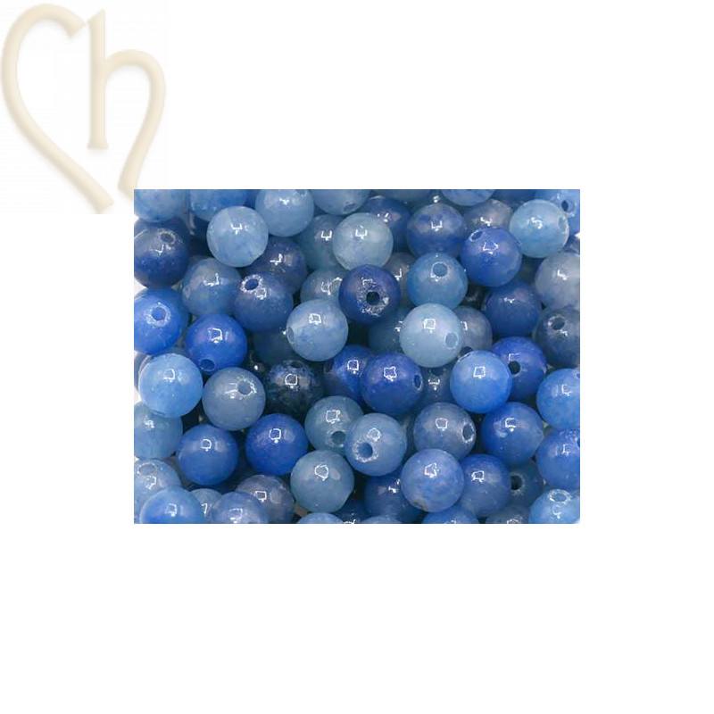 Natuursteen 4mm - Aventurine Blue