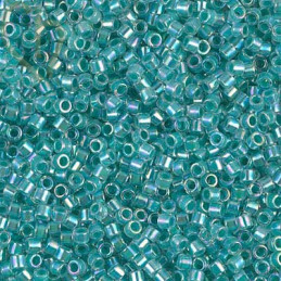 Lined Zircon Blue AB - Miyuki Delica 11/0 5 gr. DB079