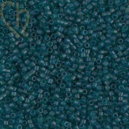 Turquoise Transparent Mat - Miyuki Delica 11/0 5 gr. DB788