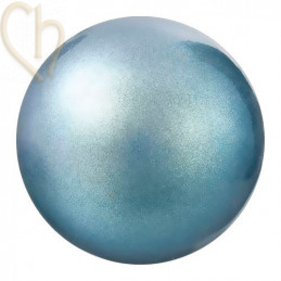 Preciosa 4mm PEARLESCENT BLUE Round Nacré Pearl Maxima