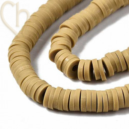Heishi Rings 8mm Sable String 40cm