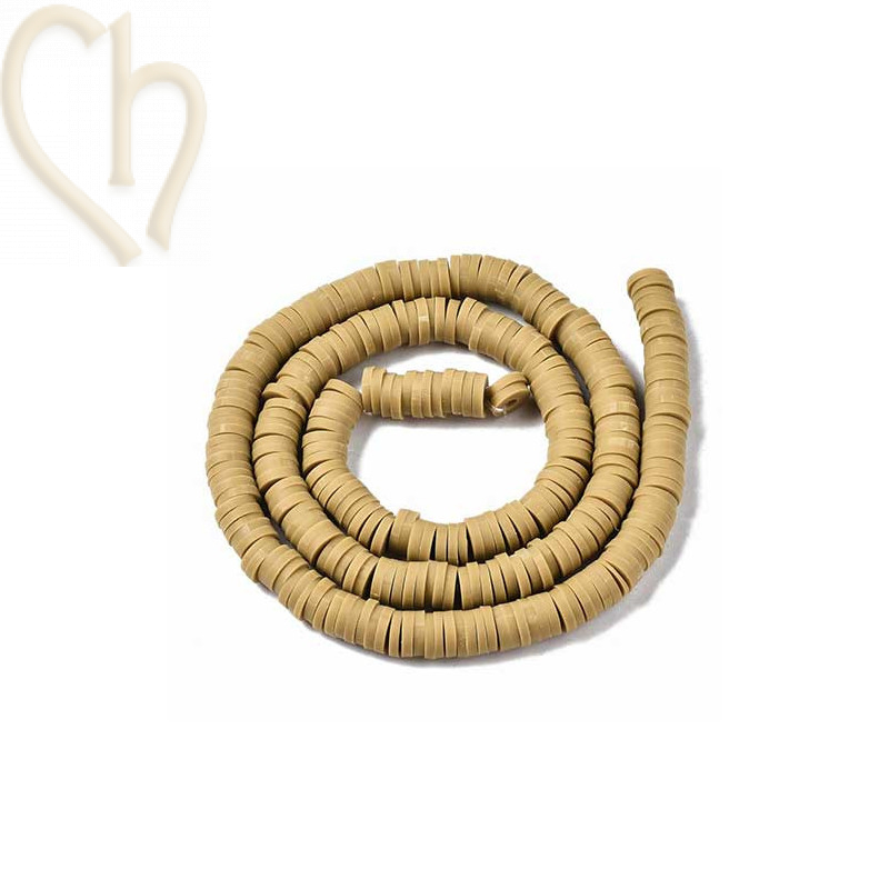 Heishi Rings 8mm Sable String 40cm