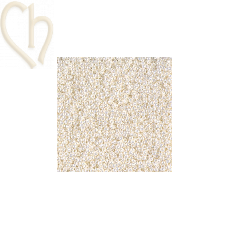 Miyuki Rocailles 15/0 Ivoire Nacré 9591