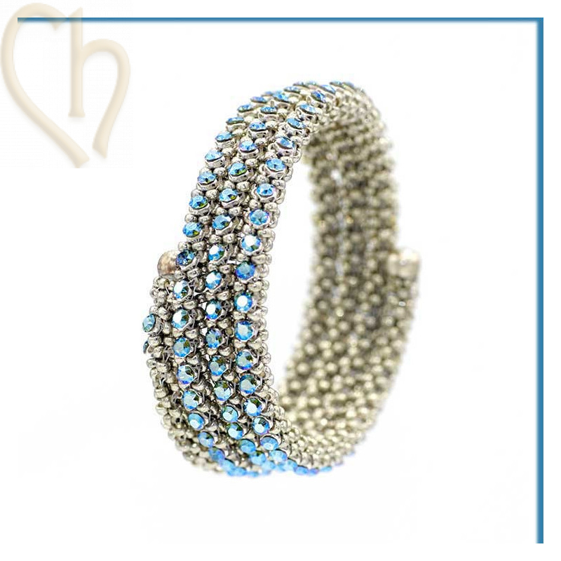 Kit bracelet Memory Bangle color Erenite Smoke