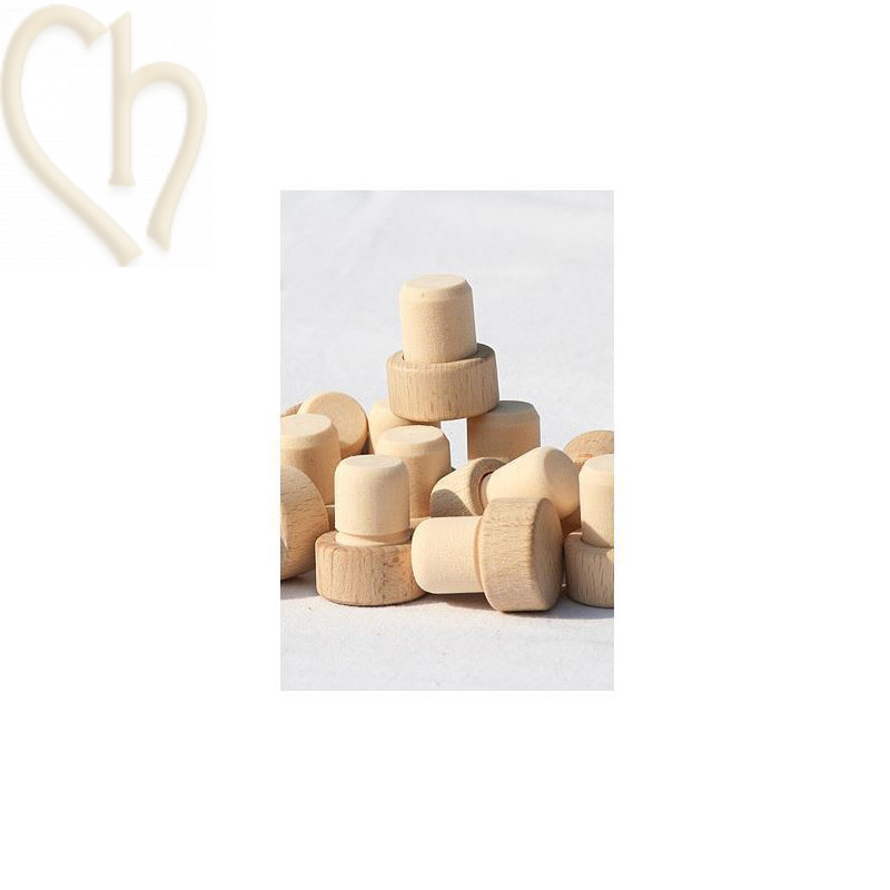 flessenkurk diameter 18mm met hout 29mm