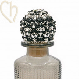 Kit bouchon Franco rond Noir et Argent