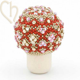 Kit bouchon Franco rond Rouge