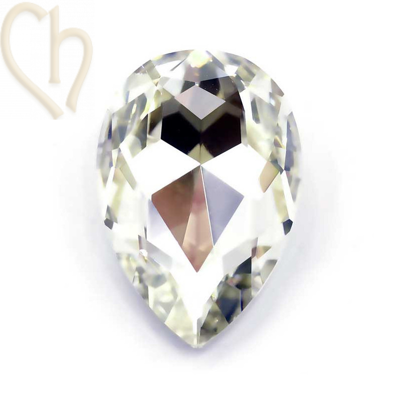 Charl'stone cabochon Peer 30*20mm Silver Shade 0001SSH Charl'stone cabochon Peer 30*20mm Silver Shade 0001SSH