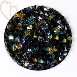 Crystal ROCKS 30mm Cristal AB / noir