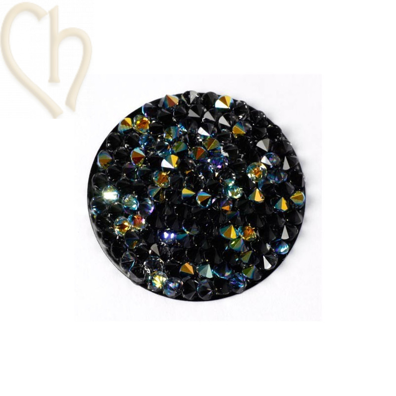 Crystal ROCKS 30mm Cristal AB / noir