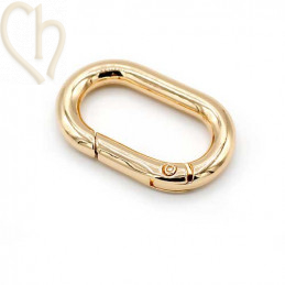 Clasp keyring clip oval...