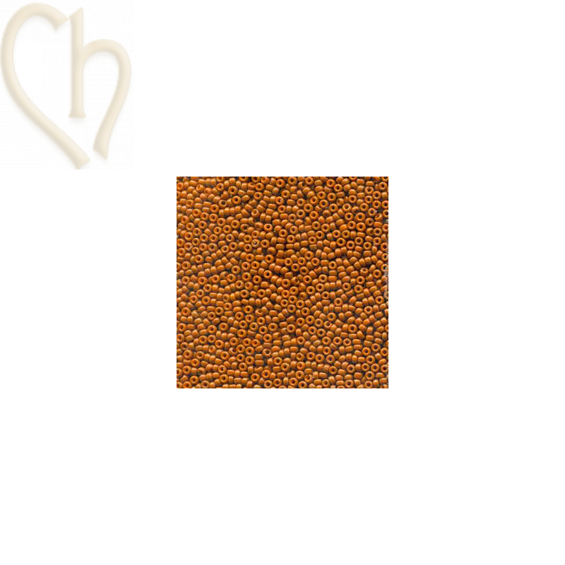 Miyuki Roc8/0 - Duracoat Opaque Sienna 8-4459 Miyuki Roc8/0 - Duracoat Opaque Sienna 8-4459