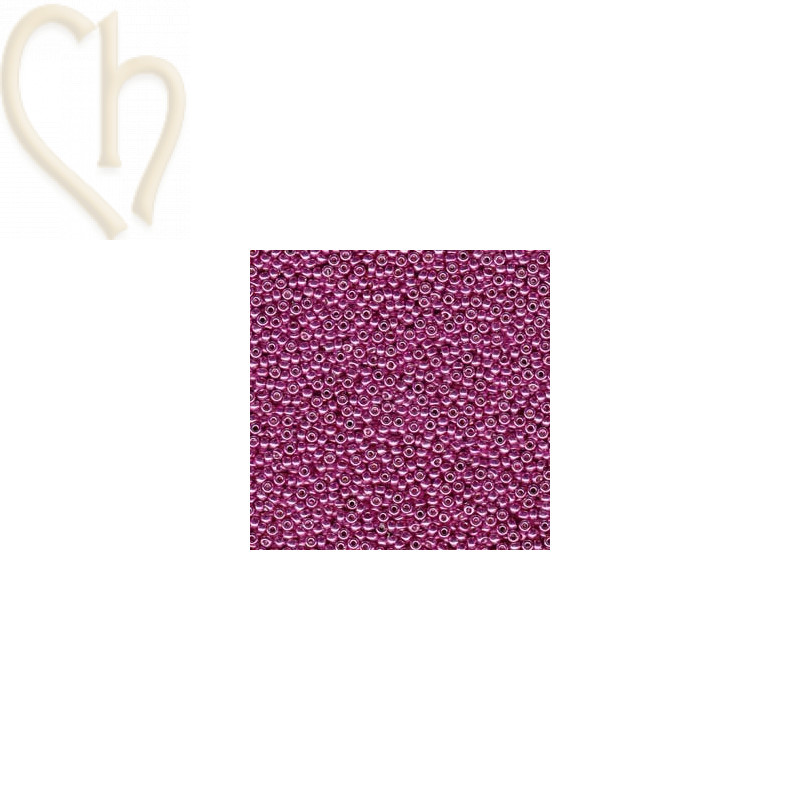 11/0 DURACOAT GALVANIZED Hot Pink