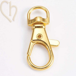 Keyholder metal 34mm Gold