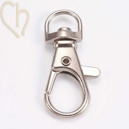 Keyholder metal 34mm Rhodium