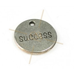hanger medaille "succes" 15mm