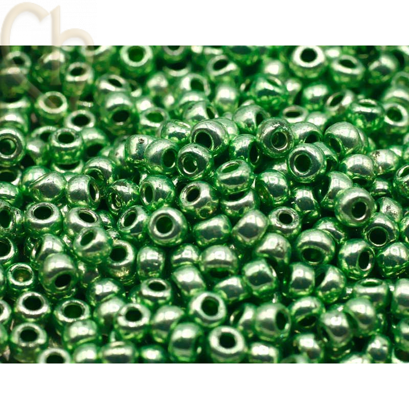 Roc8/0 - Preciosa Ornella - Green Metallic Dyed Crystal 18556