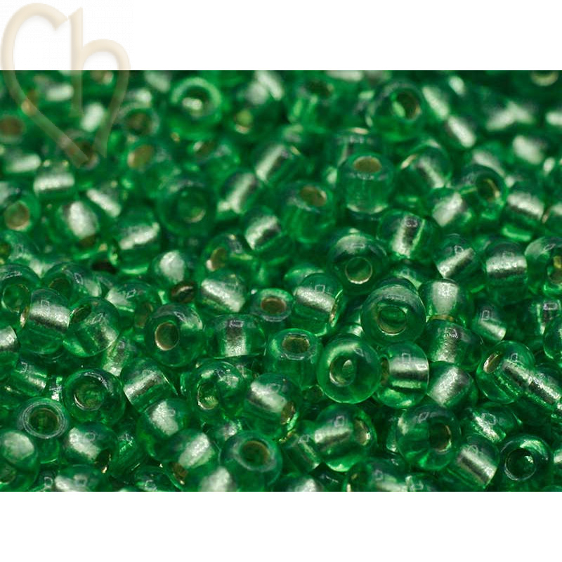 Roc8/0 - Preciosa Ornella - Green 3 Dyed Crystal S/L 78661