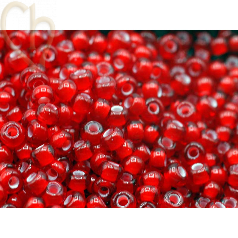 Seed bead, Preciosa Ornela, Czech glass, opaque chalkwhite