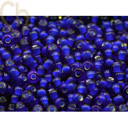 Roc8/0 - Preciosa Ornella - Sapphire Color Lined Chalkwhite 35086
