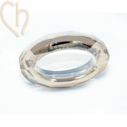 Swarovski Elements Oval cosmic ring 33*24mm