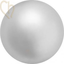 Preciosa 6mm Light Grey Round Nacré Pearl Maxima