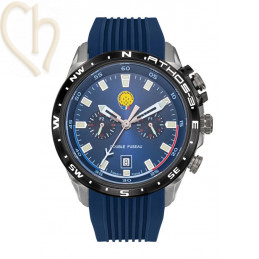 Men's Watch Patrouille de France Athos 3 Bleu - Silicone bleu