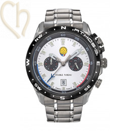 Montre Homme Patrouille de France Athos 3 Blanc - Acier