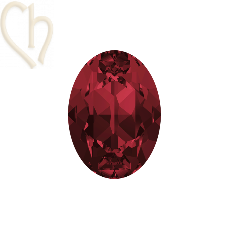 Charl'stone Crystal Cabochon oval 8*6mm Siam Charl'stone Crystal Cabochon oval 8*6mm Siam