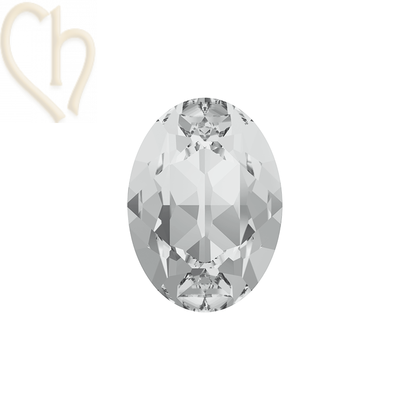 Charl'stone Crystal Cabochon oval 8*6mm Cristal Charl'stone Crystal Cabochon oval 8*6mm Cristal
