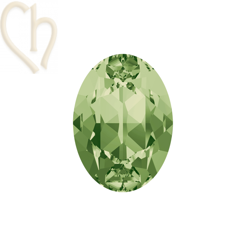 Charl'stone Crystal Cabochon oval 8*6mm Khaki Charl'stone Crystal Cabochon oval 8*6mm Khaki
