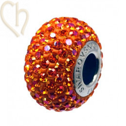 Becharmed pave Swarovski Elements 14mm Astral Pink