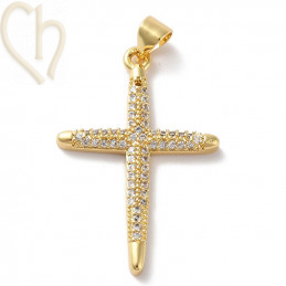 Charms Gold Plated kruis...