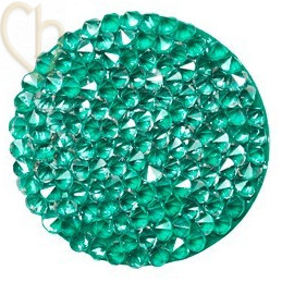 Crystal ROCKS 30mm Silver Shade / Turquoise