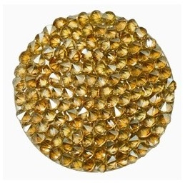 Crystal Rocks 30mm Golden...