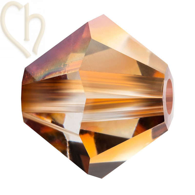 Preciosa Crystal Rondelle Bead 3mm Cristal Venus Preciosa Crystal Rondelle Bead 3mm Cristal Venus
