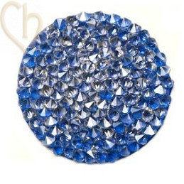 Crystal ROCKS 30mm Silver Shade / Blue Royal